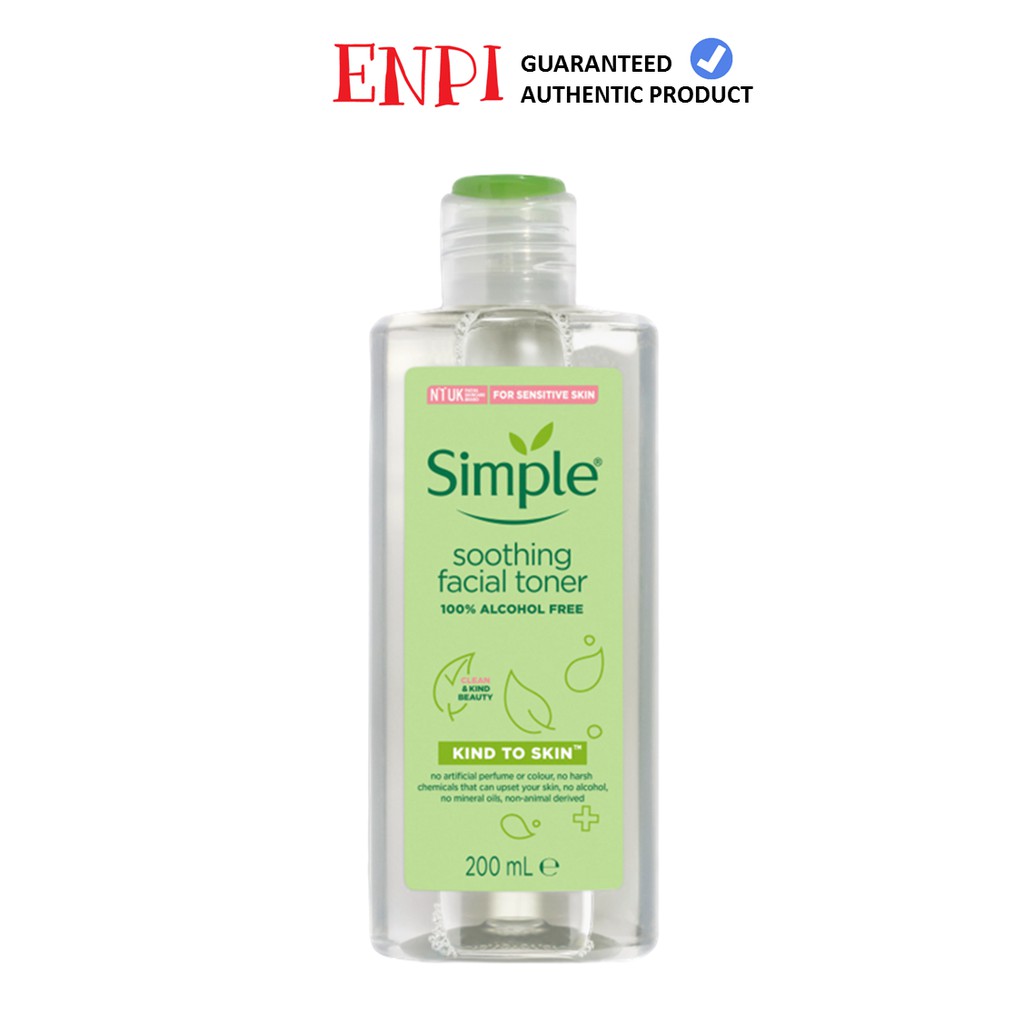 Nước hoa hồng Simple Kind to Skin Soothing Facial Toner | BigBuy360 - bigbuy360.vn