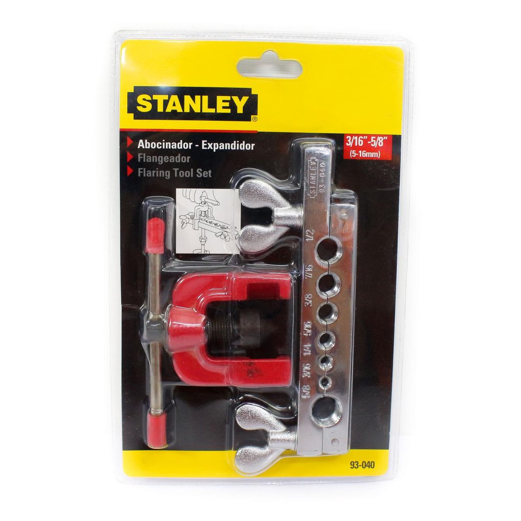 Bộ Lã Ống Đồng Stanley 93-040 ( 3/16 - 5/8 inch)