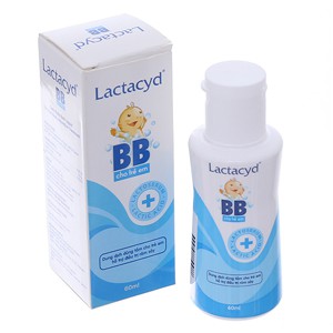 Sữa tắm lactacyd trẻ em trị rôm xảy