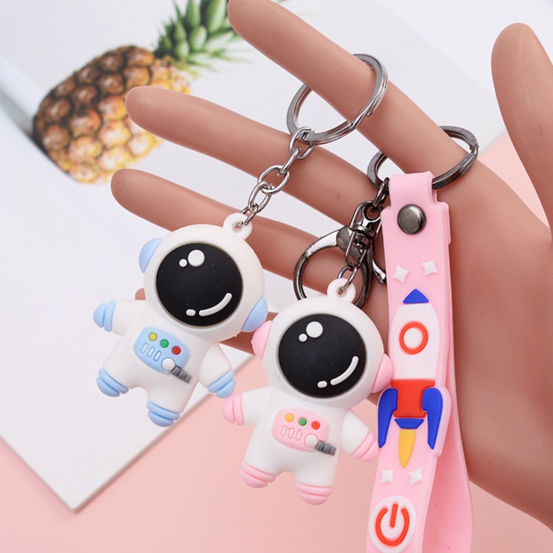 Móc Khóa Hình Phi Hành Gia 3D Sáng Tạo Dễ Thương