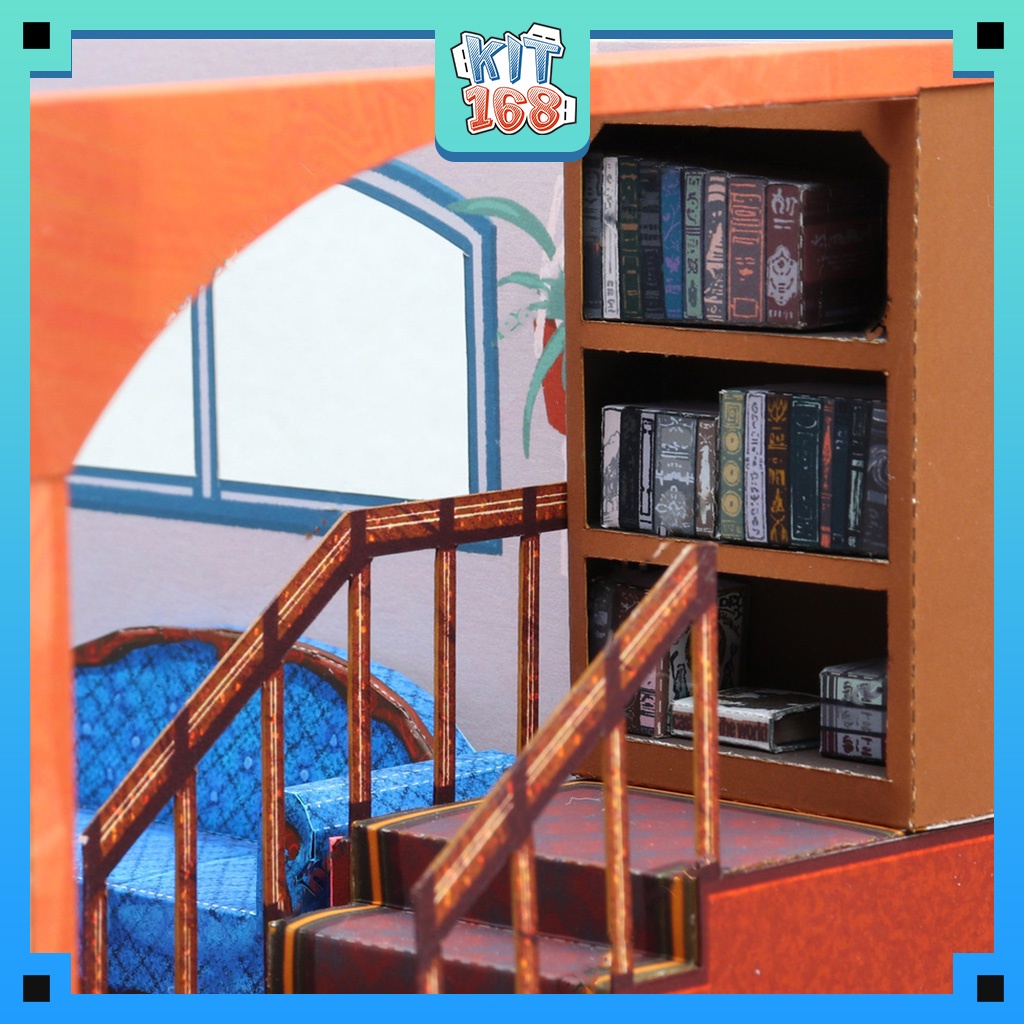 Mô hình giấy kiến trúc Nhà nhỏ xinh xinh ver 2