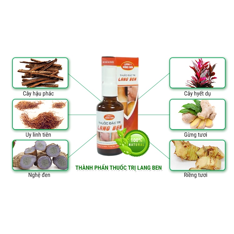 Hồng Sơn Xịt Nấm Lang Ben Hắc Lào
