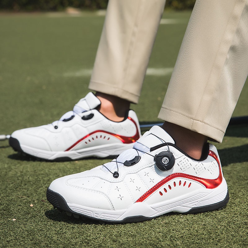 【CEYMME】Giày Đánh Golf Chuyên Nghiệp Thoáng Khí Chống Trượt Thời Trang Phong Cách Hàn Quốc Cho Nam