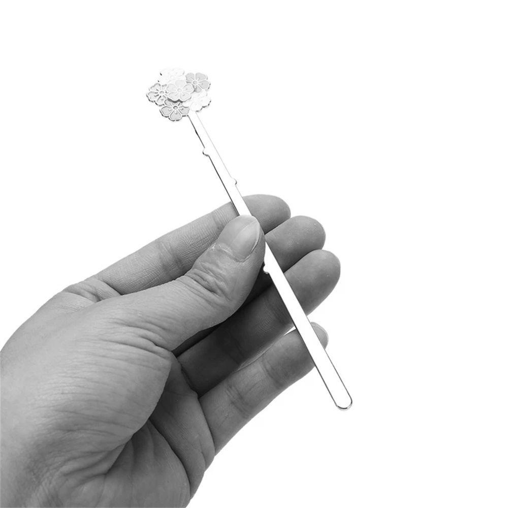 AUGUSTINA Thẻ Đánh Dấu Sách Bằng Kim Loại Hình Hoa Sen Xinh Xắn