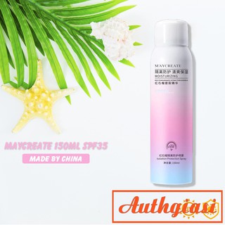 [Hot Item] GIÁ SỈ Xịt Chống Nắng Maycreate Lên Tone Trắng Da 150ml Spf35
