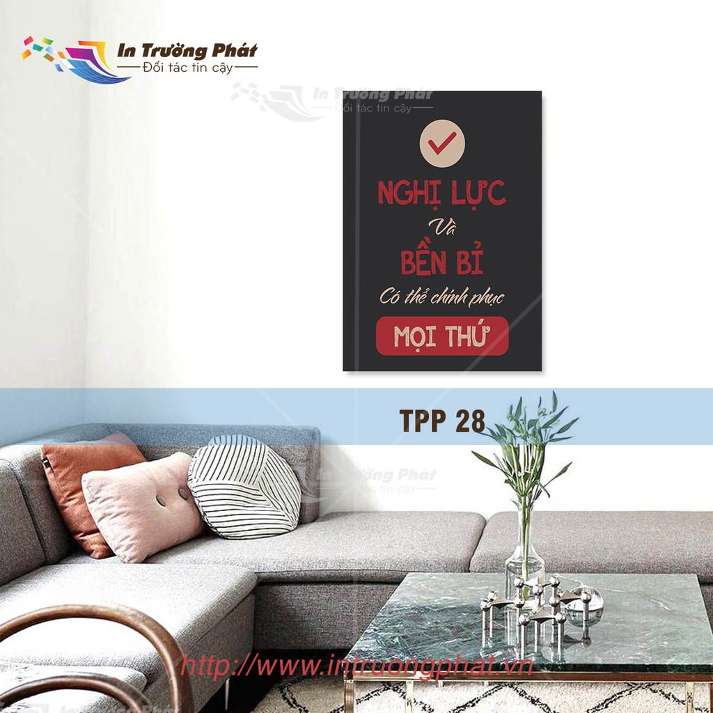 Bộ tranh canvas treo tường tạo động lực, tranh canvas slogan hay trang trí văn phòng