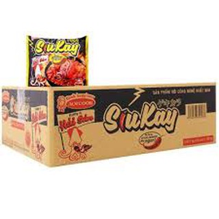 Thùng mì Siukay,24 gói x 127g