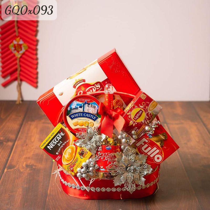 Giỏ quà tết bánh kẹo