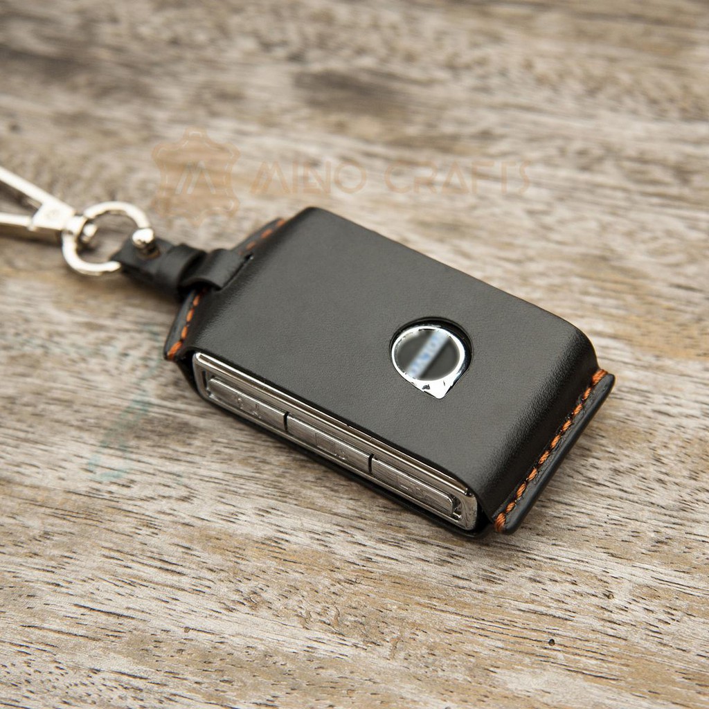 Bao da chìa khóa Volvo C30 S60 S80 S90 S901 V70 V90 Cross V90CC XC40 XC60 XC70 XC90