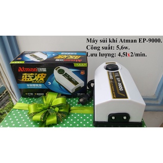 Máy sủi oxy 2 vòi atman rambo ep9000