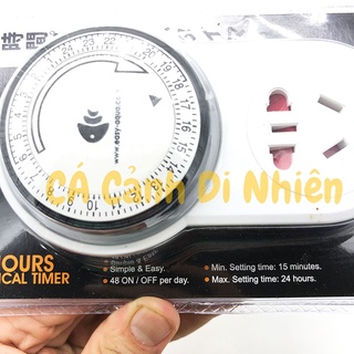 Ổ cắm hẹn giờ TIMER Cơ UP AQUA D-202 cho hồ cá