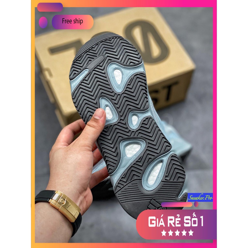 Giày thể thao YZ700 Hospital blue xanh ngọc nhạt cho nam nữ