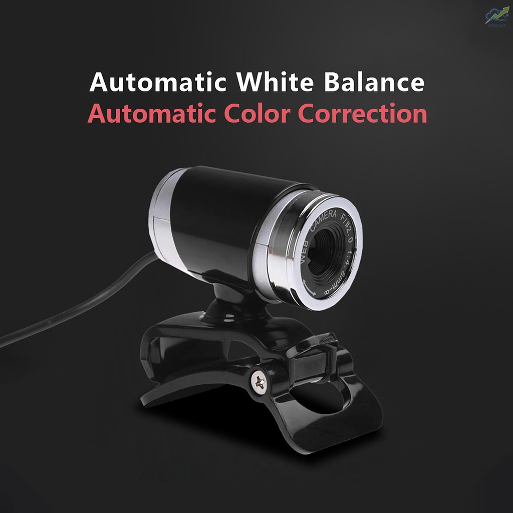 Webcam Usb 2.0 0.3 Triệu Pixels Có Thể Xoay 360 Độ Cho Máy Tính | BigBuy360 - bigbuy360.vn