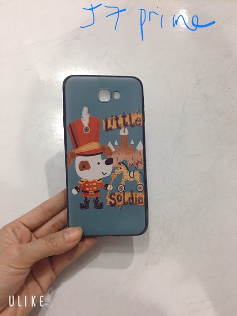 Ốp lưng J7Prime, J7 Prime chú Dog đội mũ