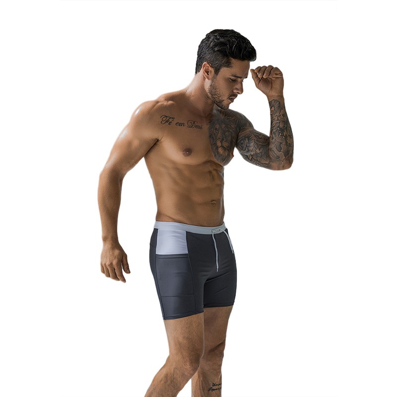 Quần bơi nam boxer có túi Sportslink deenyt a0113-1