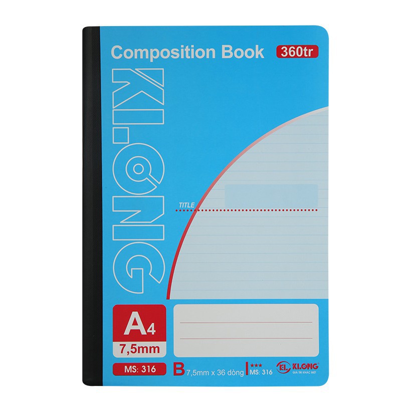 SỔ A4 KLONG 360 TRANG