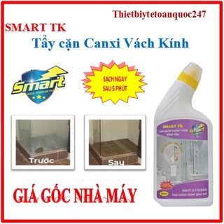 [Chính hãng] Smart -Nước  Làm Sạch CanTẨY CẶN CANXI VÁCH KÍNH TẮM -  CHAI 300ML