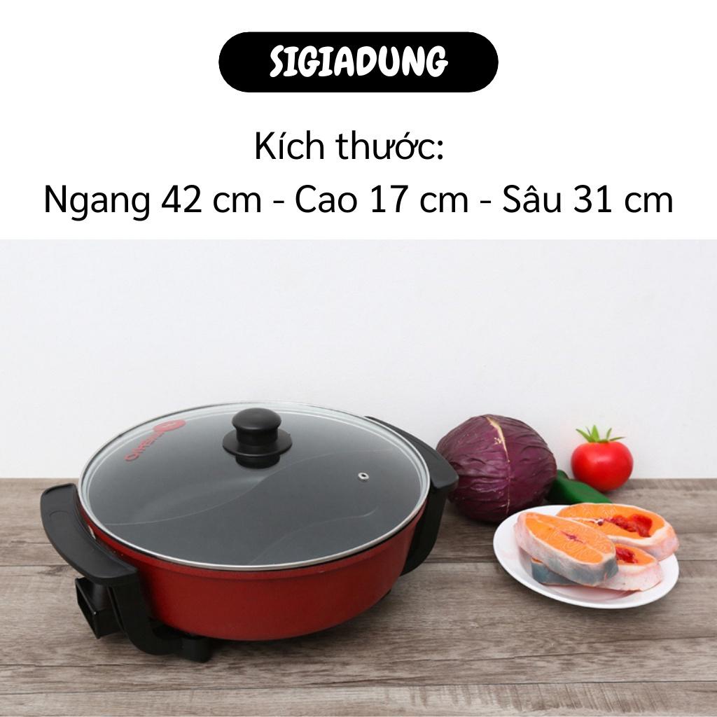 [SGD] Nồi Lẩu Điện - Nồi Nấu Lẩu KWT-8805 Đa Năng Có Thể Chiên, Xào, Nướng 10309