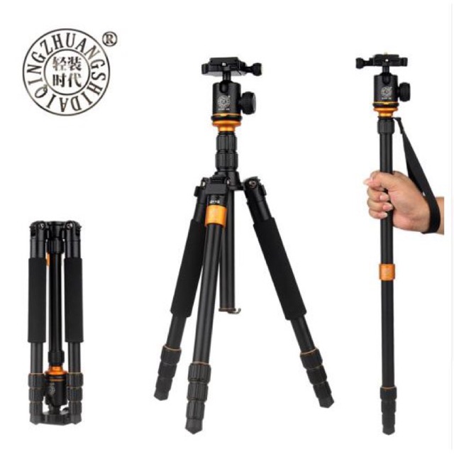 Chân máy ảnh Tripod Beike Q999 new 2018