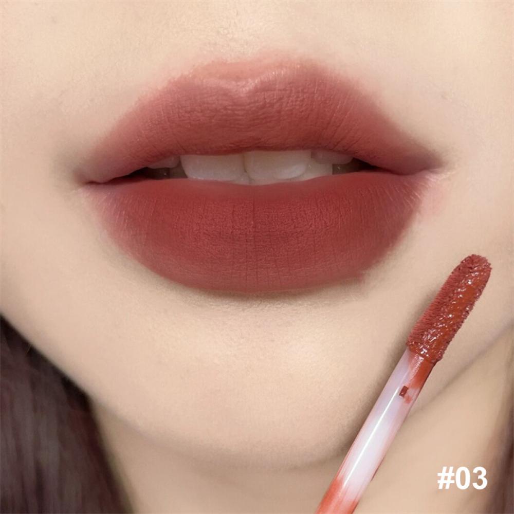 Son Môi Lì 6 Màu Tùy Chọn Thiết Kế Vỏ Hình Khủng Long Dễ Thương B2J3