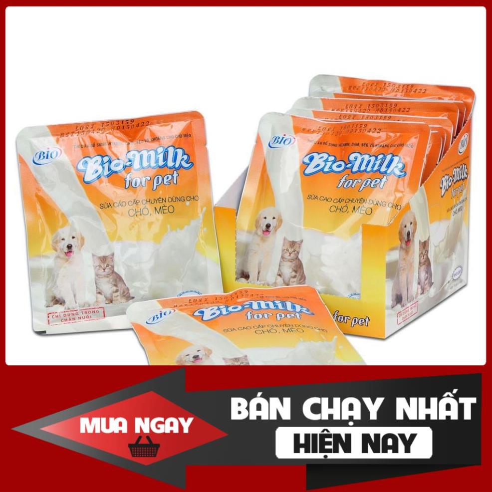 Sữa Bio Milk cao cấp cho chó mèo, Sỉ SLL