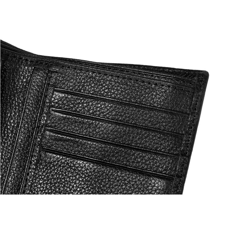 Ví Nam Trơn Da Bò Cao Cấp Nhỏ Gọn Thời Trang Thương Hiệu Y2010 Nguyên Bản V24 21232 |YaMe|