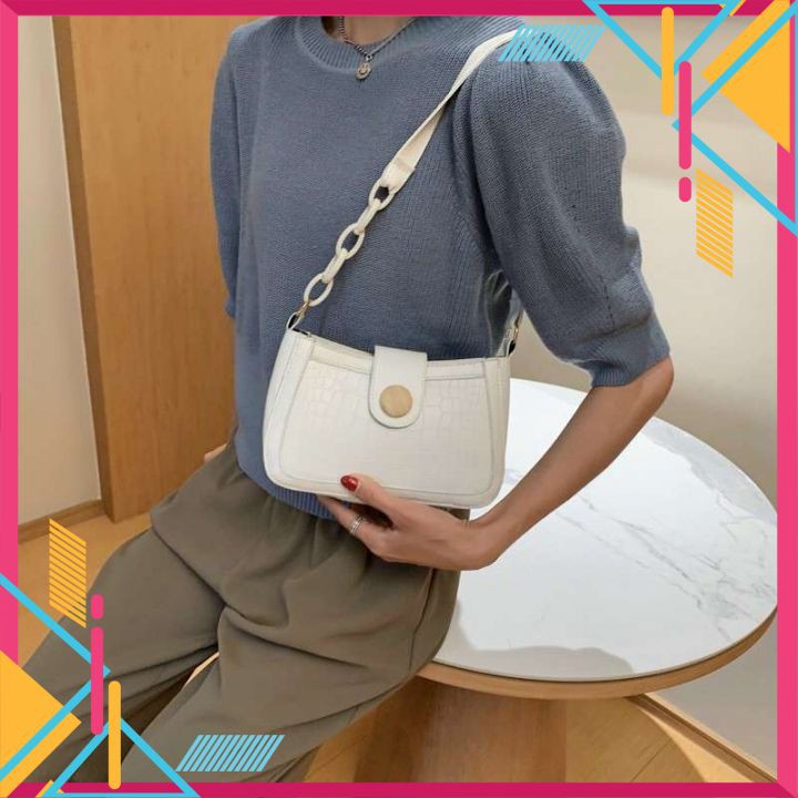 [Mã FAMAYWA2 giảm 10K đơn 50K] [FreeShip] Túi Niche kiểu Pháp [NNB2677] - Túi xách kẹp nách nữ thời trang hè 2021 | BigBuy360 - bigbuy360.vn