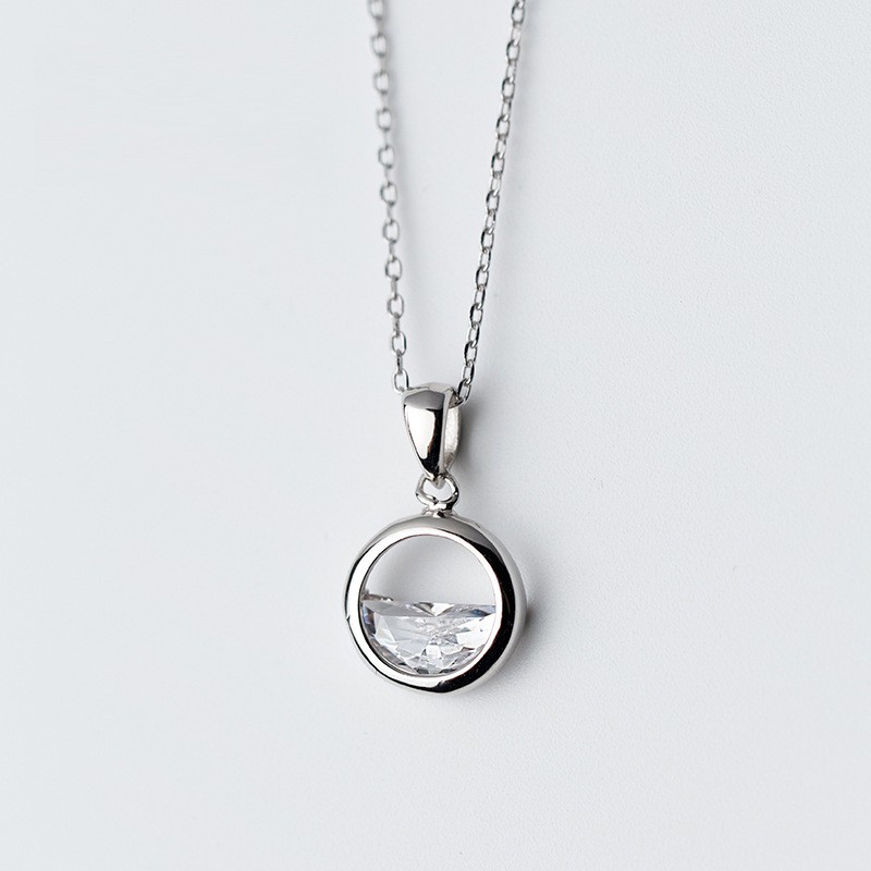 Dây chuyền bạc nữ dễ thương DB2424 Trang sức Bảo Ngọc Jewelry cao cấp