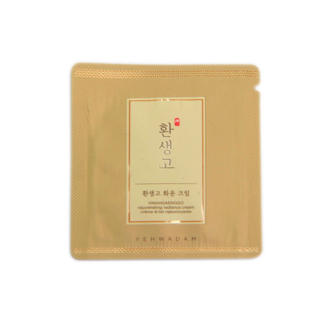 (Sample) Kem Dưỡng Làm Sáng Trắng Da Thefaceshop Yehwadam Hwansaenggo Rejuvenating Radiance Cream 1.5Ml
