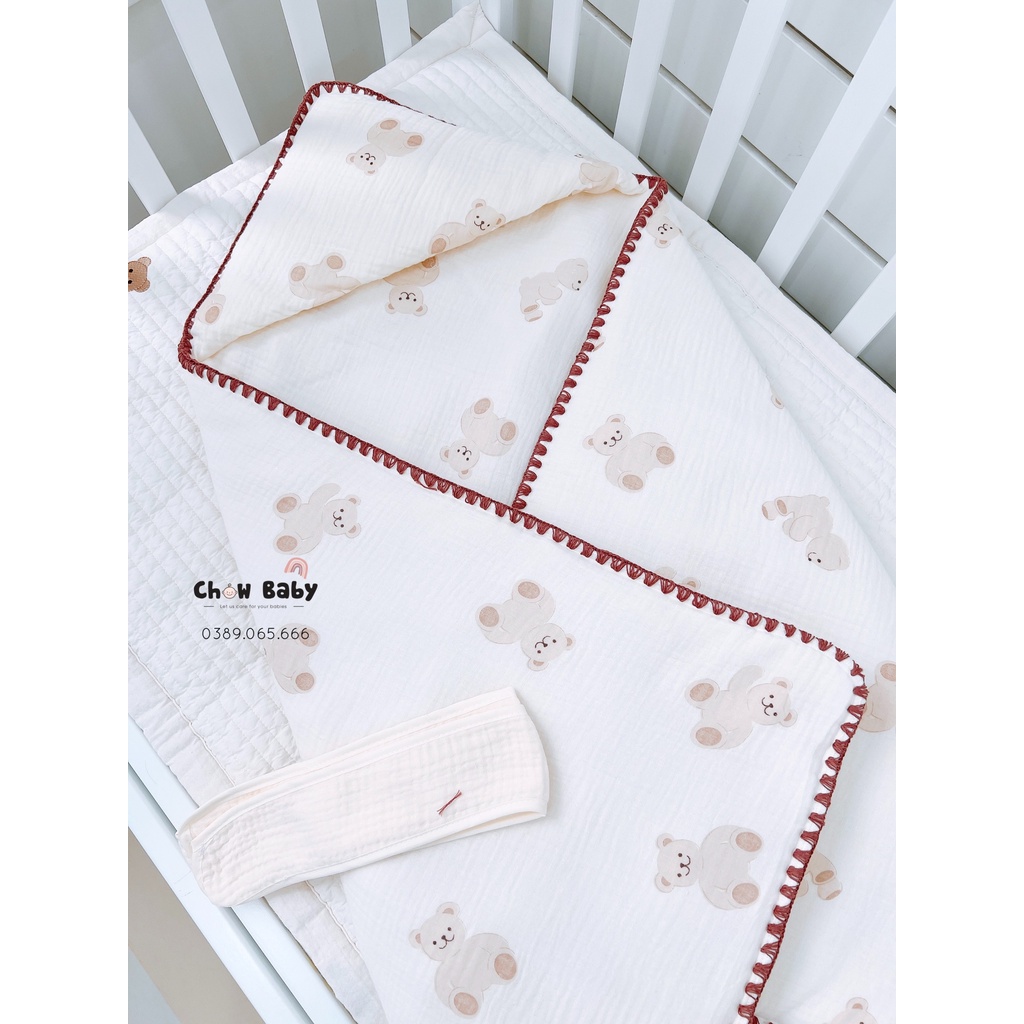 Ủ CHOÀNG XÔ TRẦN BÔNG MOCHEE CHO BÉ