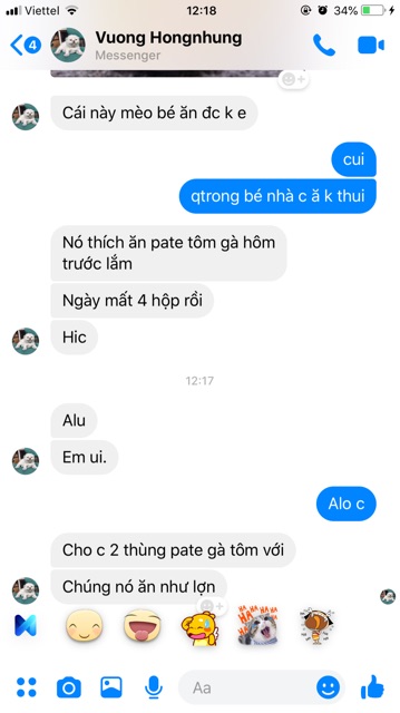 Pate penci SIÊU THỊT và luscious vị tôm và gà cho mèo-nekoshop