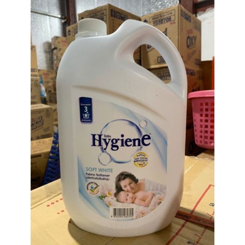Nước xả vải Hygiene Can 3800ml Thái Lan(Màu trắng)