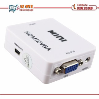 Bộ chuyển đổi tín hiệu HDMI sang VGA mini