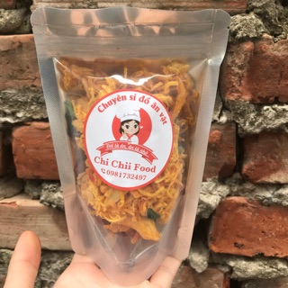 50 gói gà lá chanh đóng túi zip 100gr