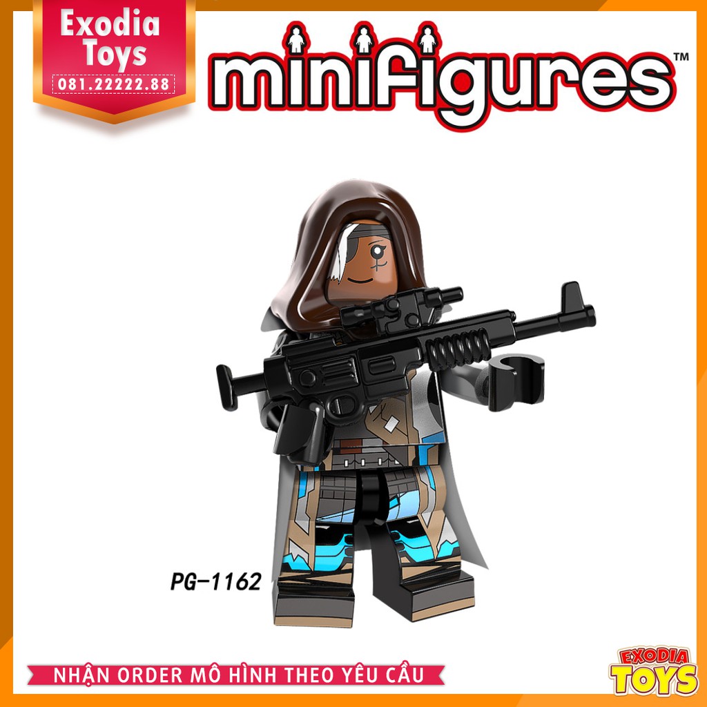 Xếp hình minifigure nhân vật trò chơi Overwatch - Đồ Chơi Lắp Ghép Sáng Tạo - PG8104