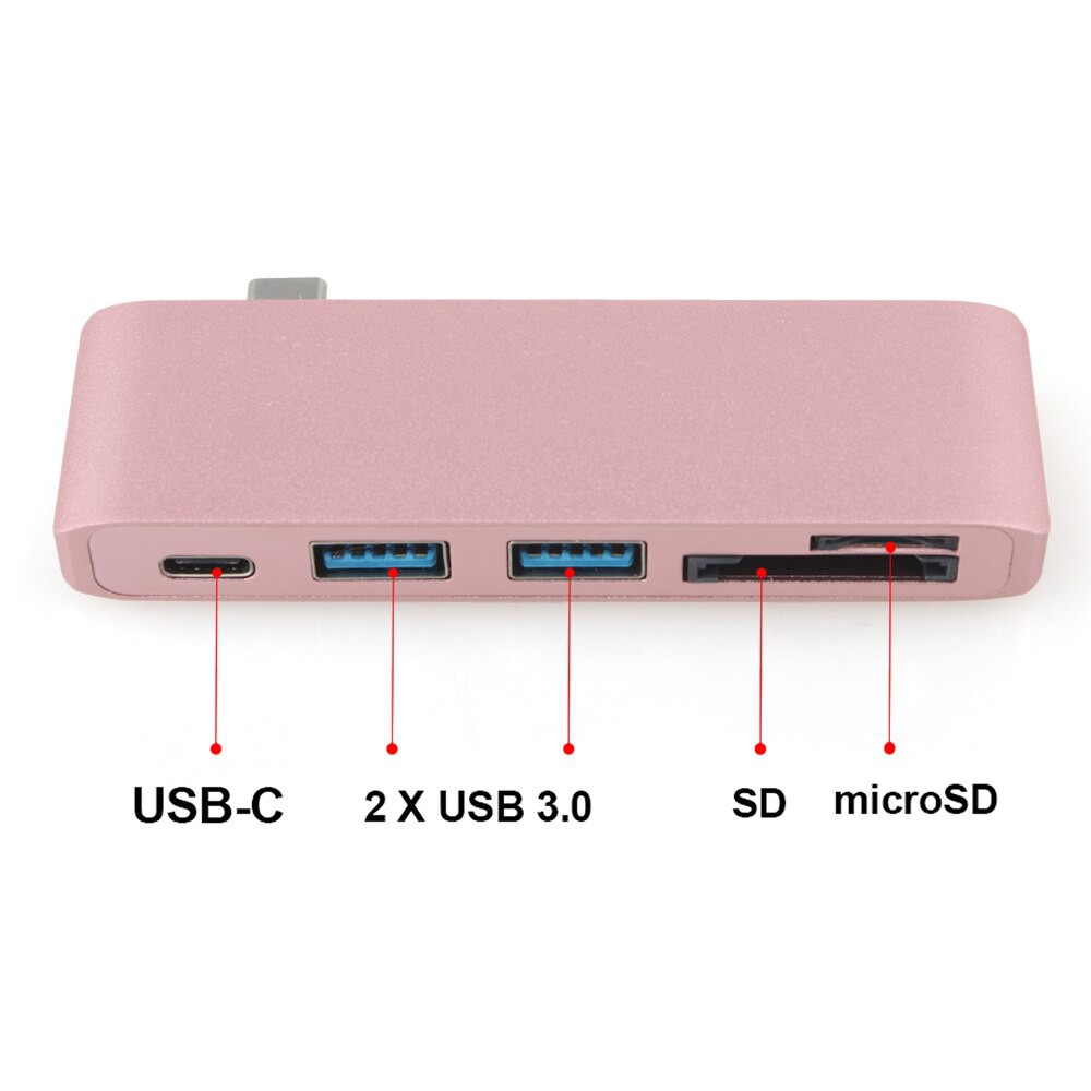 [COD Ready Stock]Hub from USBC to TF SD Slot Reader Hub PD Adapter