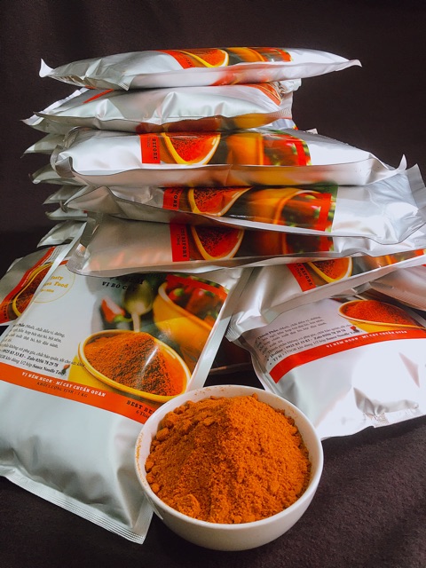 Bột nêm vị bò cay