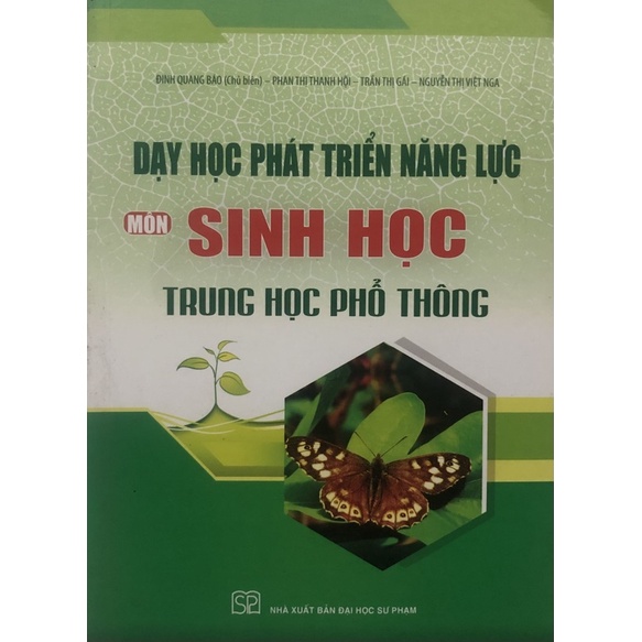 Sách - Dạy học phát triển năng lực môn Sinh học trung học phổ thông