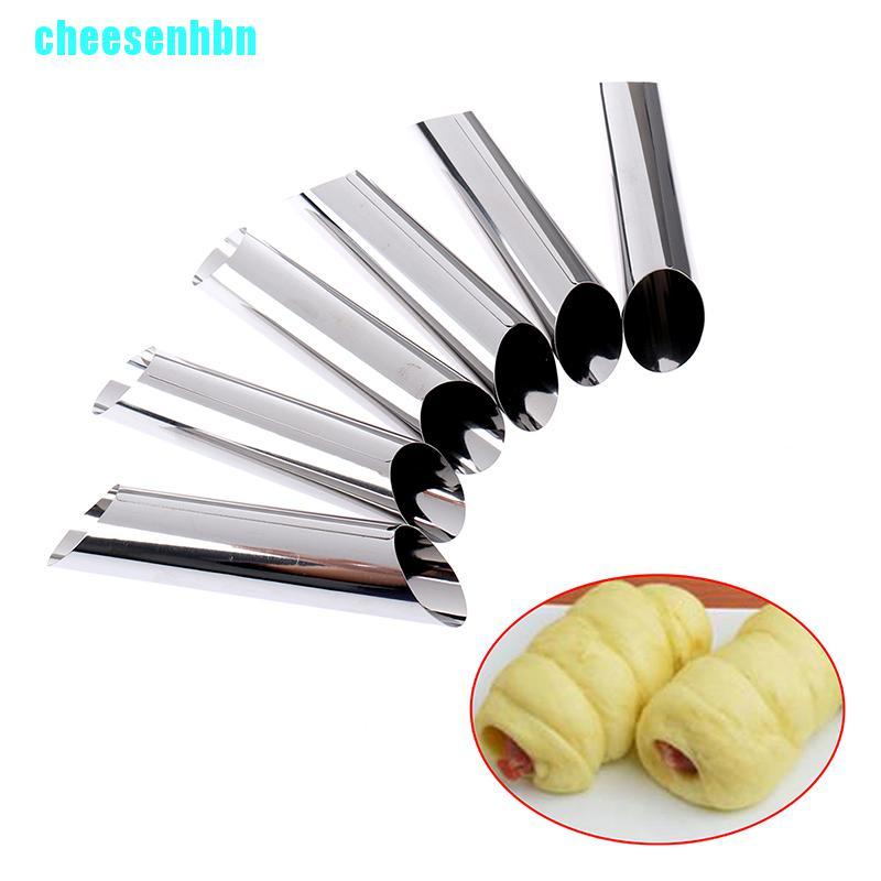 Set 6 Khuôn Làm Bánh Hình Sừng Trâu Độc Đáo