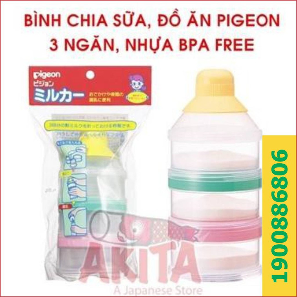 Bình chia sữa Pigeon 3 ngăn - Konni39 Sơn Hoà - 1900886806