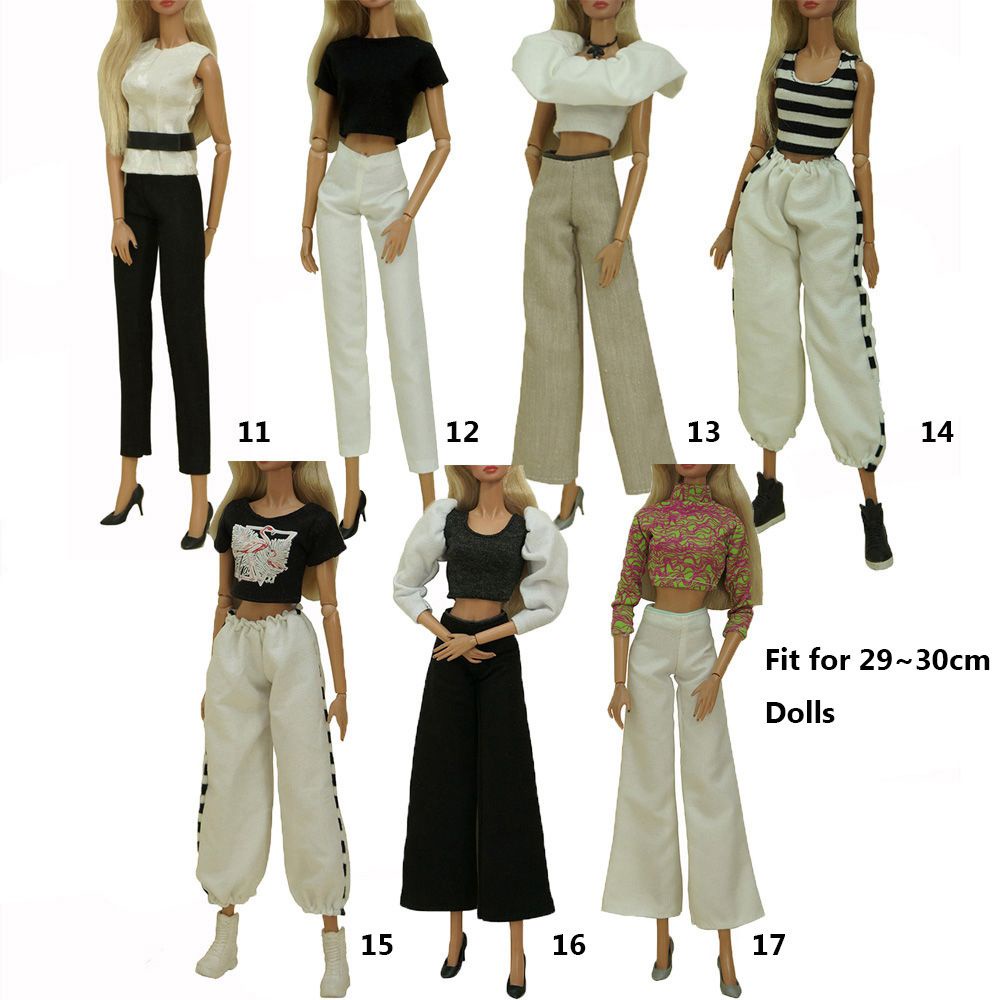 Đầm thời trang cho búp bê 30cm