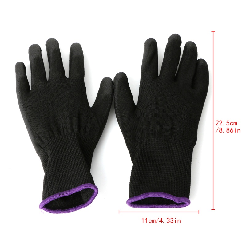 1 Đôi Găng Tay Da PU Nylon Bảo Vệ An Toàn Khi Làm Vườn