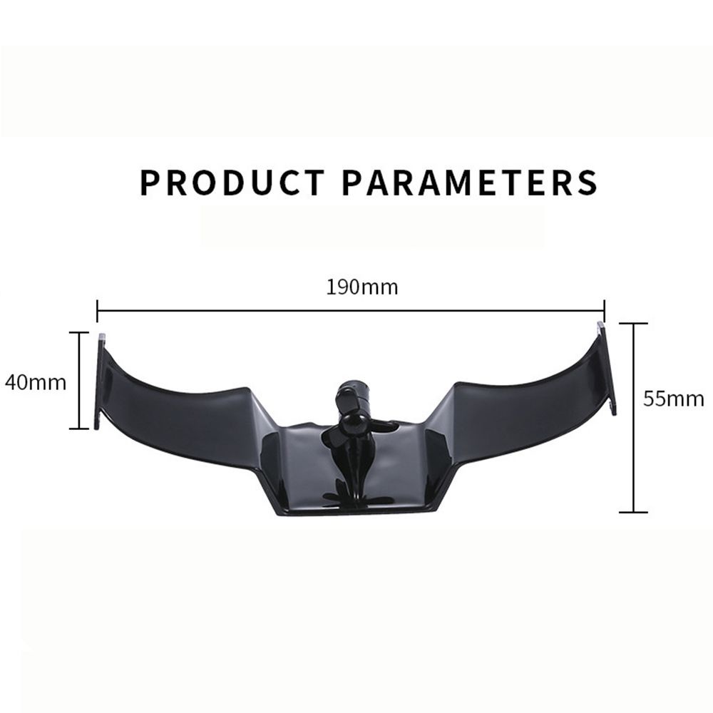 Cánh Quạt Mini Bằng Nhựa PP Gắn Trang Trí Đuôi Xe Hơi