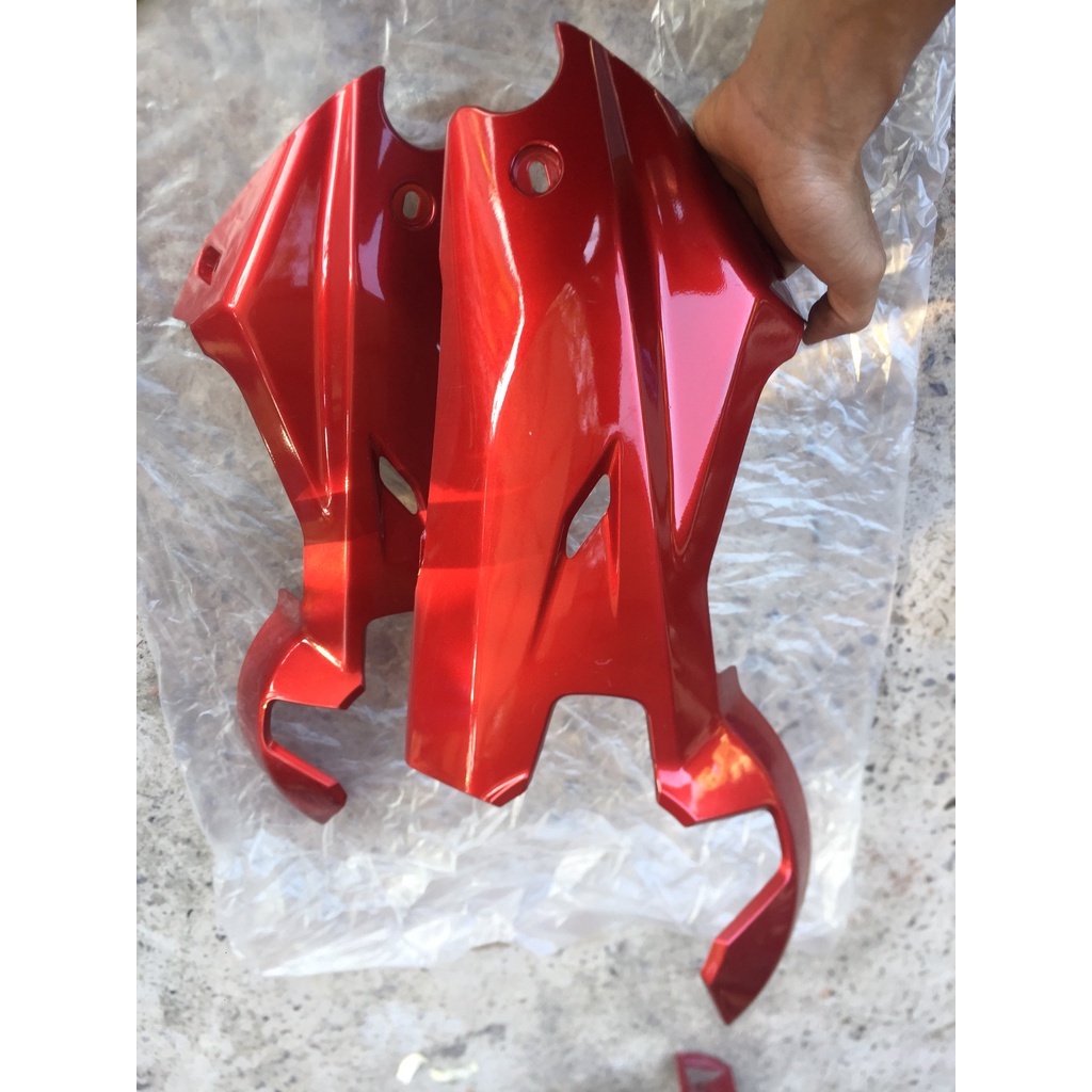 Ốp động cơ - Ốp càng sau xe điện Xmen full nhựa ABS