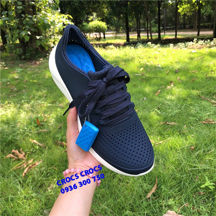 GIÀY NHỰA C.ROC.S LITERIDE PACER XỊN ĐÉT CHO NAM MÀU NAVY | BigBuy360 - bigbuy360.vn