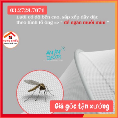 [HÀNG ĐẸP] Màn tuyn chống muỗi dệt 10/10 xịn Freeship