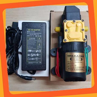 Bộ full máy bơm áp lực mini 12v công suất 60w - b1260