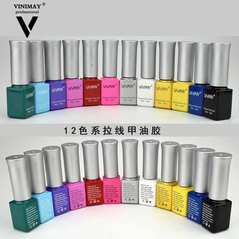 Cọ nét gel màu Vinimay chai 6ml