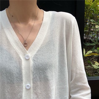 Áo khoác cardigan nữ len mỏng