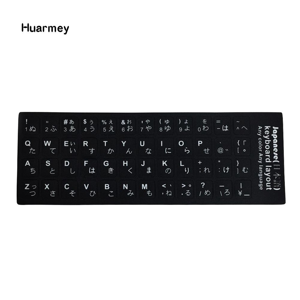 Miếng Dán Trang Trí Bàn Phím Máy Tính Laptop In Chữ Tiếng Nga Thái Lan | BigBuy360 - bigbuy360.vn